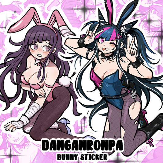 !NEW! BUNNY DANGANRONPA Large Sticker