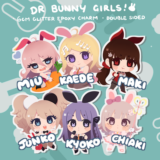 Bunny Girls Charms 🐰