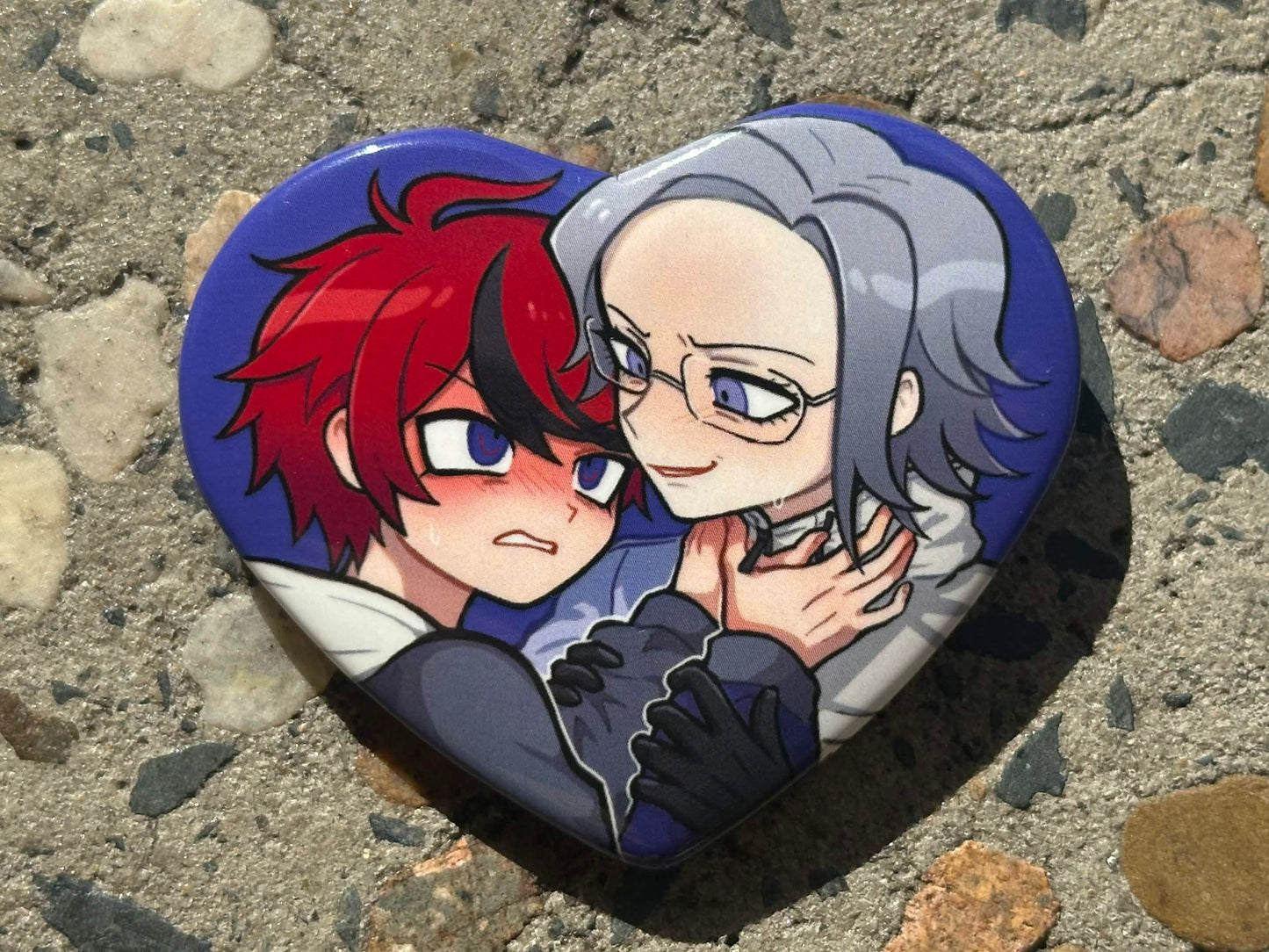 !NEW! HUNDRED LINE Heart Badge [PREORDER]