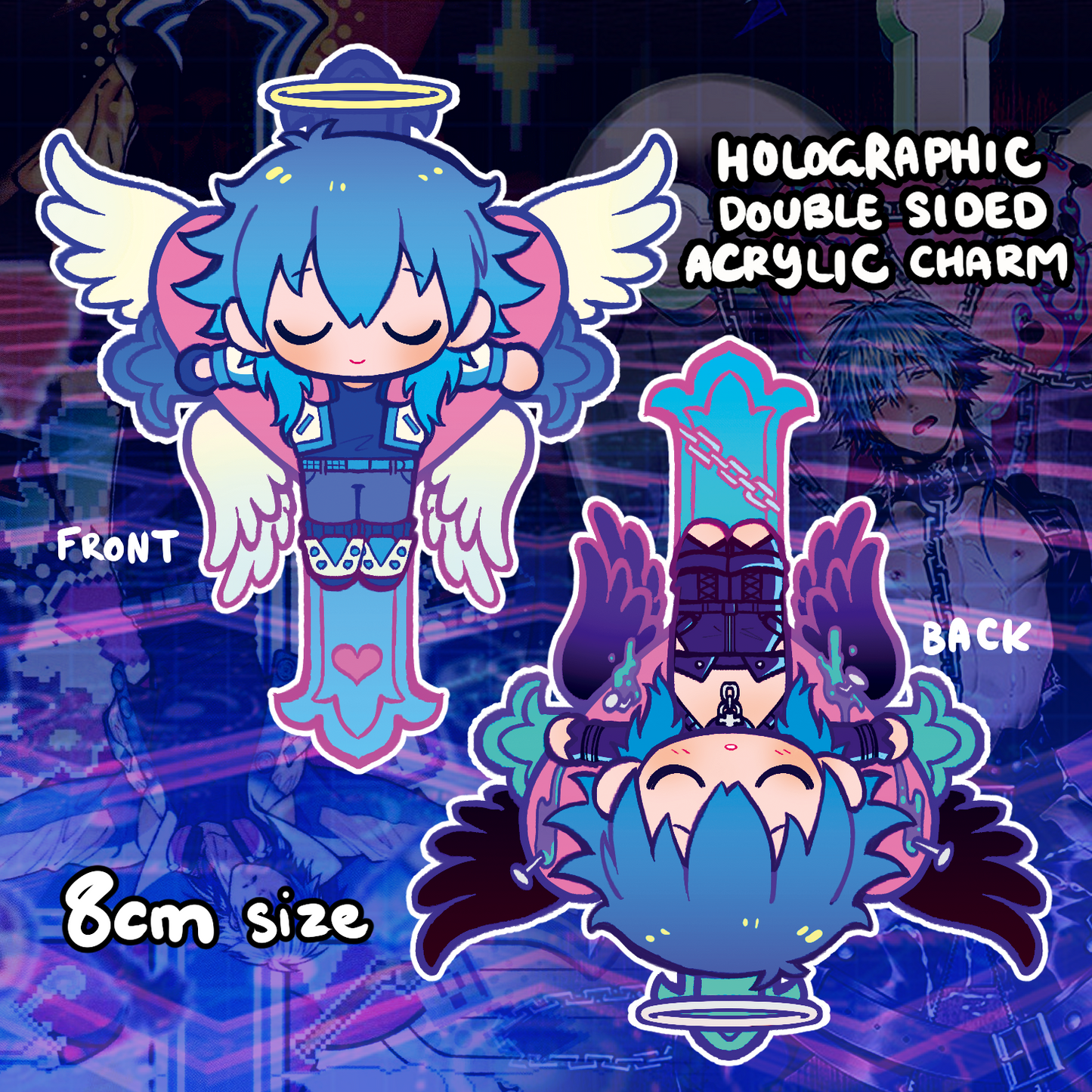 DMMD "Yaoi Jesus" Aoba Holographic Charm [PREORDER]