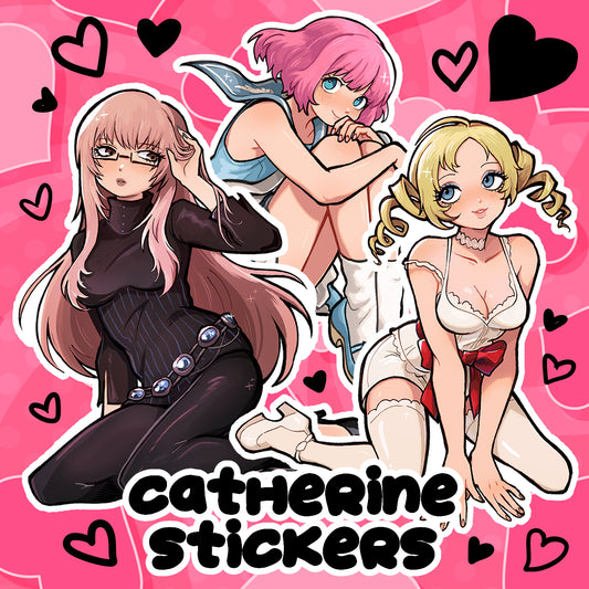 !NEW! Catherine Large Stickers [PREORDER]