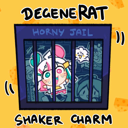 CHUU DEGENE𝗥𝗔𝗧 SHAKER CHARM