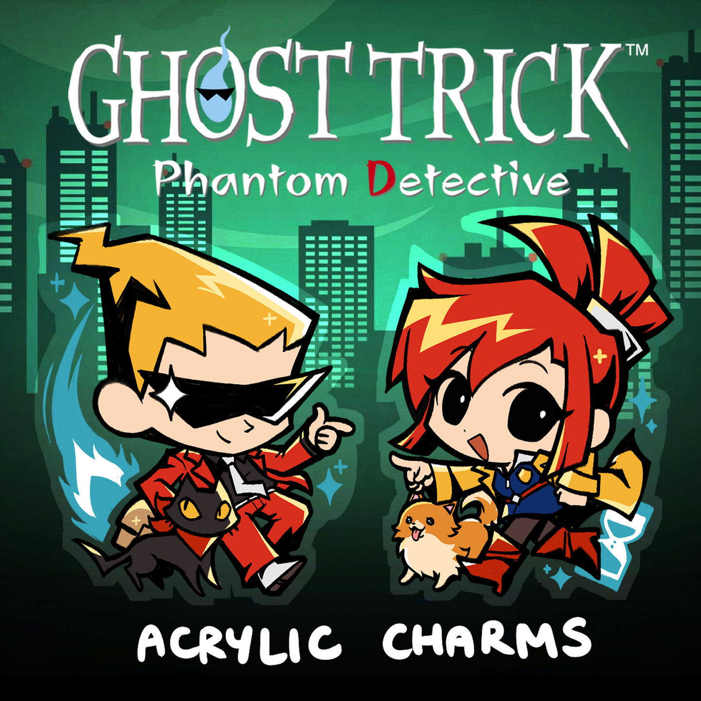 GHOST TRICK CHARMS [PREORDER]