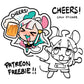 !!!!!!PATREON FREEBIE STICKER!!!!!!! DO NOT BUY THIS!!