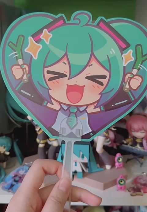 "MIKU FAN" HAND FAN [PREORDER]