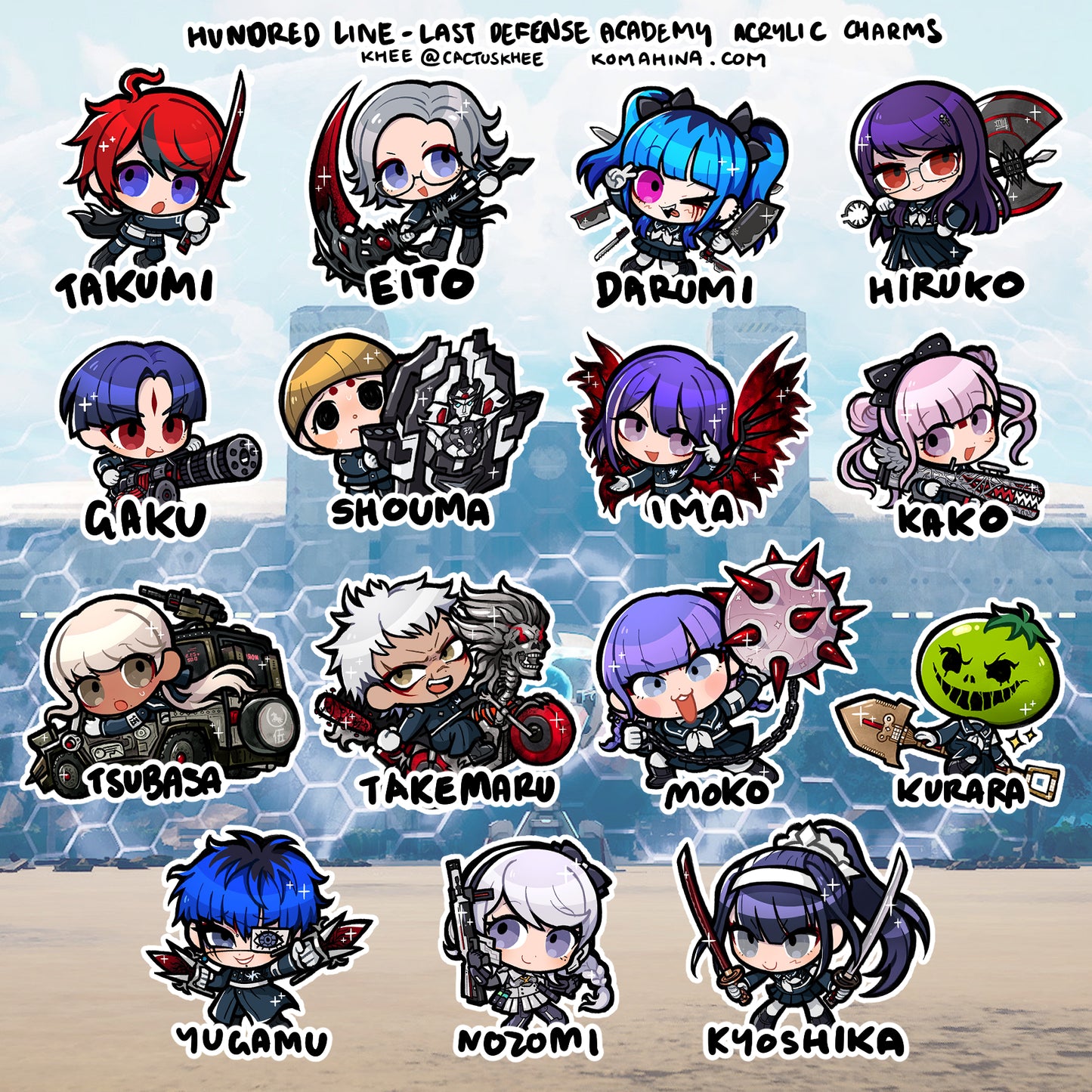 !NEW! 100 LINE Charms [PREORDER]