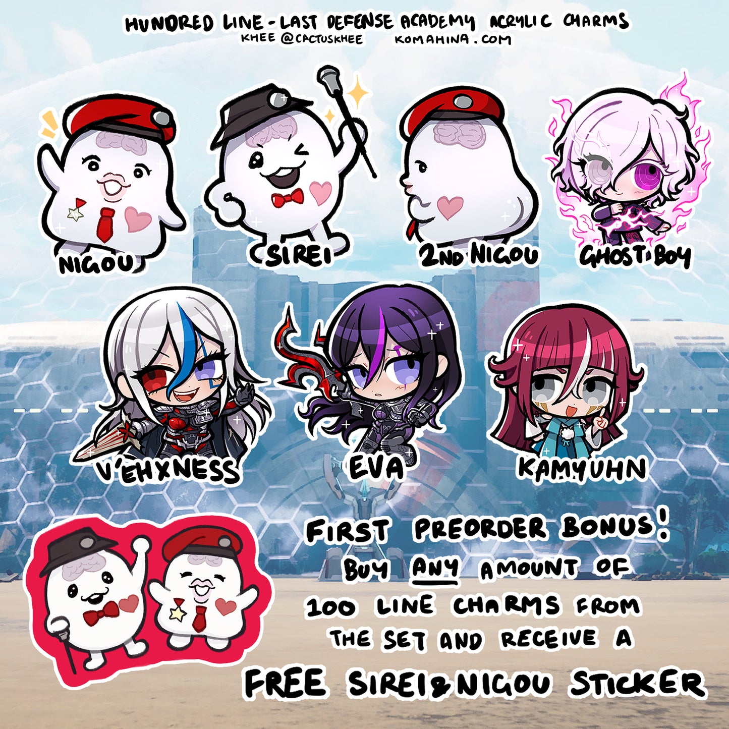 !NEW! 100 LINE Charms [PREORDER]