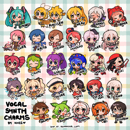 !NEW! VOCAL SYNTH Charms [PREORDER]