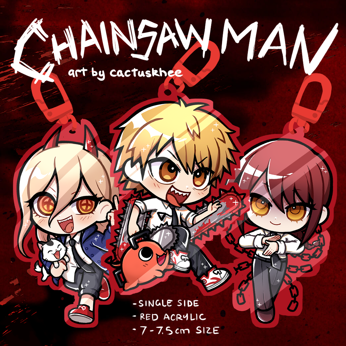 Chainsaw Man Charms