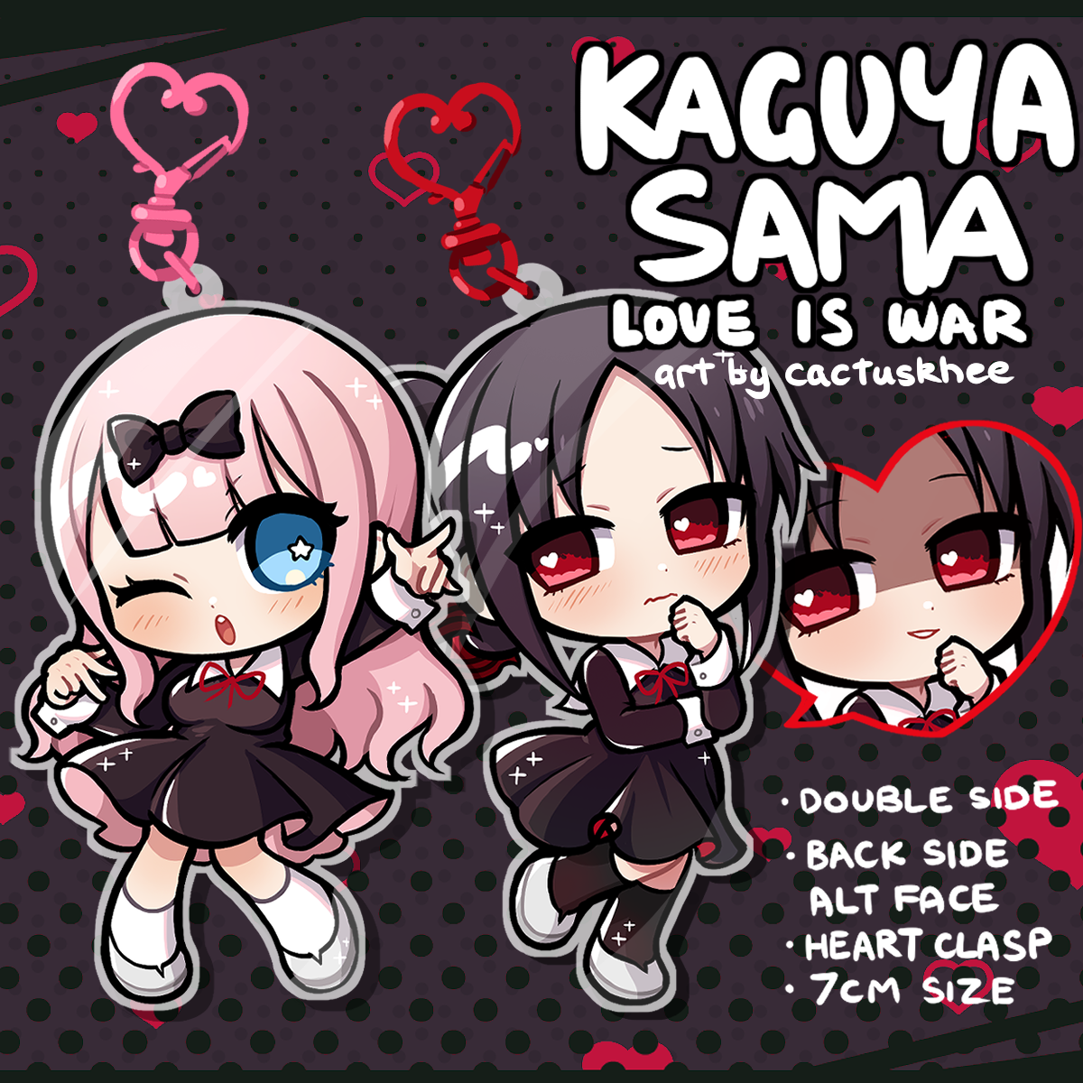 Kaguya Sama Love is War Charms