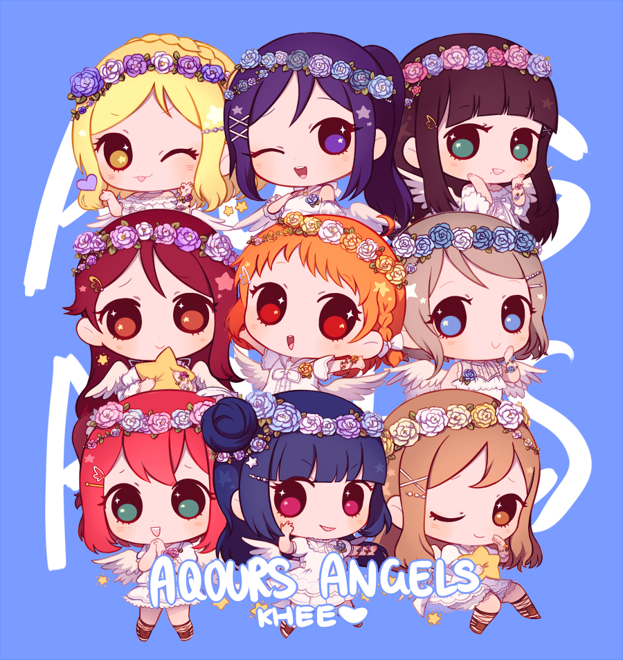 Lovelive Aqours Angel Charms [SALE]