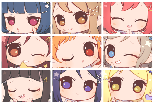 Lovelive Aqours Angel Stands [SALE]