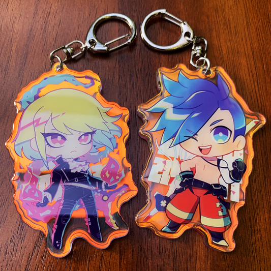 Holographic Promare Charms